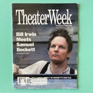 Bill Irwin On Beckett Off Broadway Theater Week Magazine Nov 1992  Label Residue